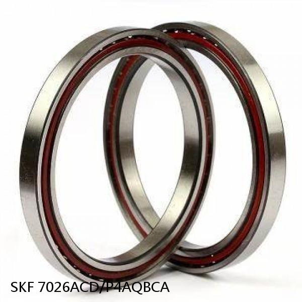 7026ACD/P4AQBCA SKF Super Precision,Super Precision Bearings,Super Precision Angular Contact,7000 Series,25 Degree Contact Angle