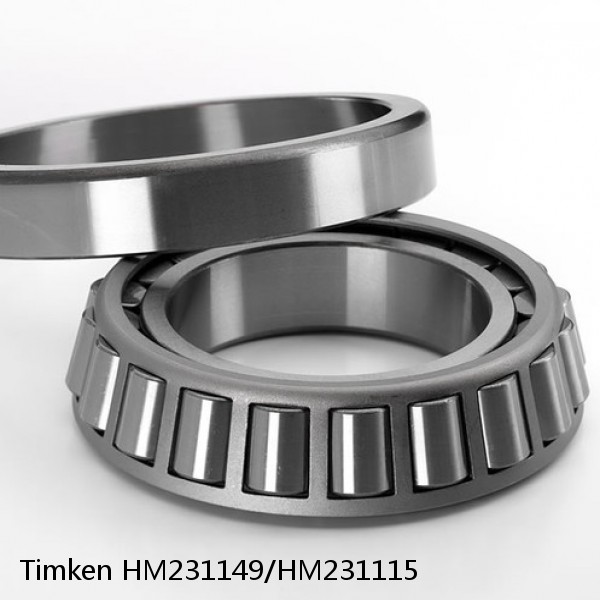 HM231149/HM231115 Timken Tapered Roller Bearings #1 small image