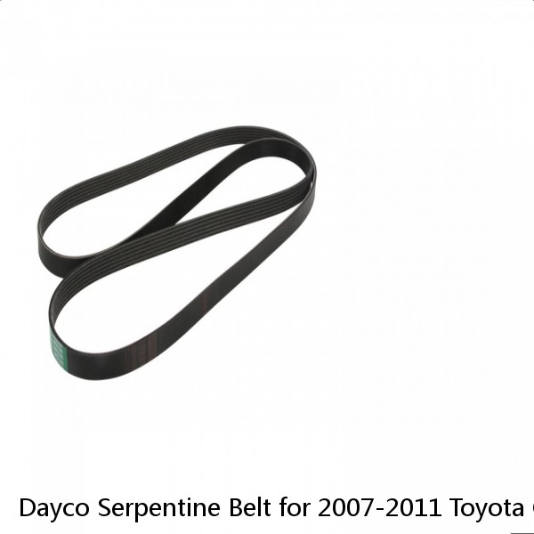 Dayco Serpentine Belt for 2007-2011 Toyota Camry 2.4L L4 Accessory Drive ts (Fits: Toyota) #1 small image