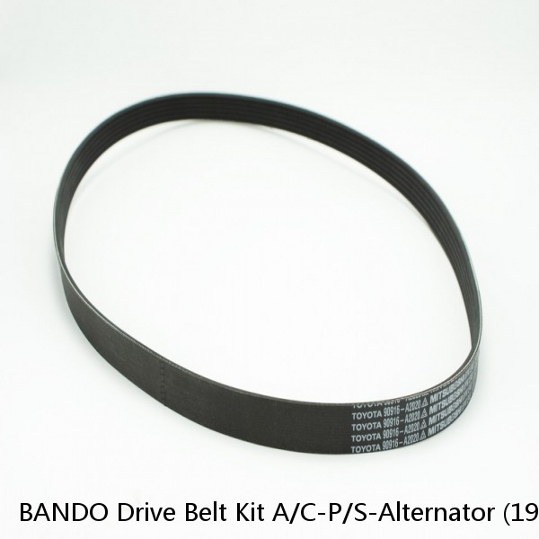 BANDO Drive Belt Kit A/C-P/S-Alternator (1998-2004 for Toyota Tacoma 2.4 4CYL ) (Fits: Toyota) #1 small image