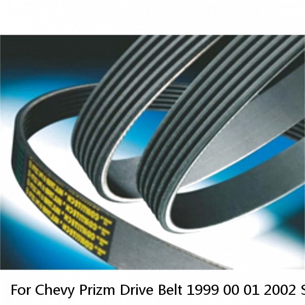For Chevy Prizm Drive Belt 1999 00 01 2002 Serpentine Belt 6 Ribs Main Drive (Fits: Volkswagen) #1 small image