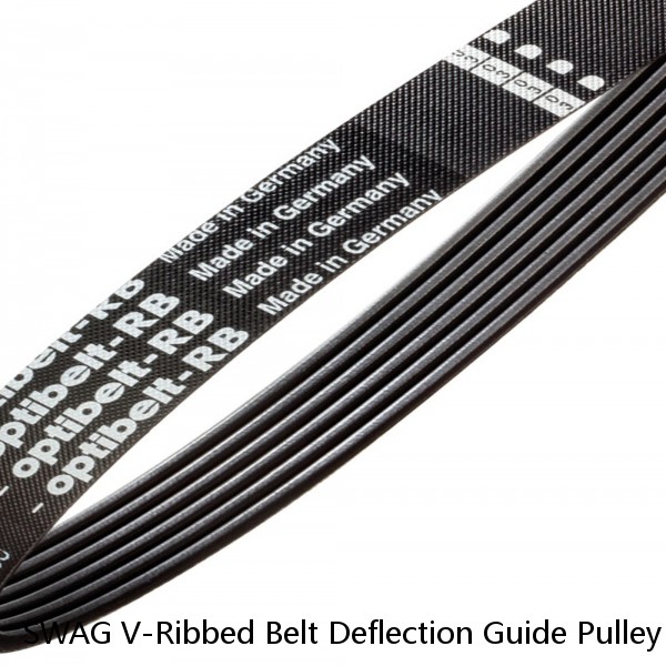 SWAG V-Ribbed Belt Deflection Guide Pulley Fits AUDI SKODA VW Bora 38145276 (Fits: Volkswagen) #1 small image