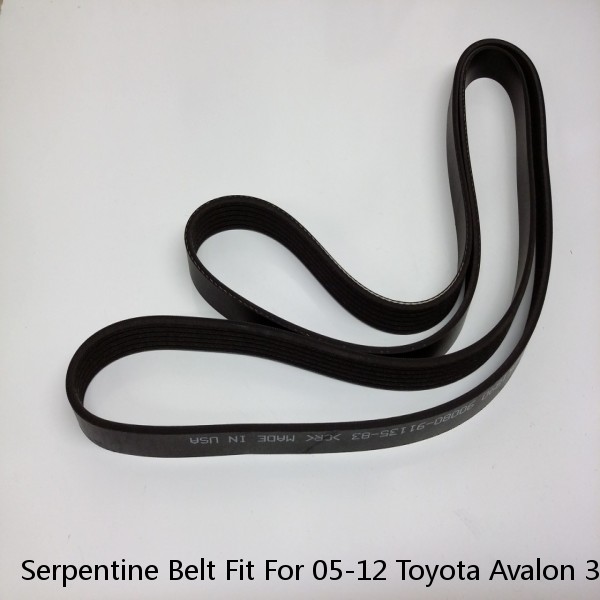 Serpentine Belt Fit For 05-12 Toyota Avalon 3.5L Camry Sienna K070822 MOCA EPDM (Fits: Toyota)