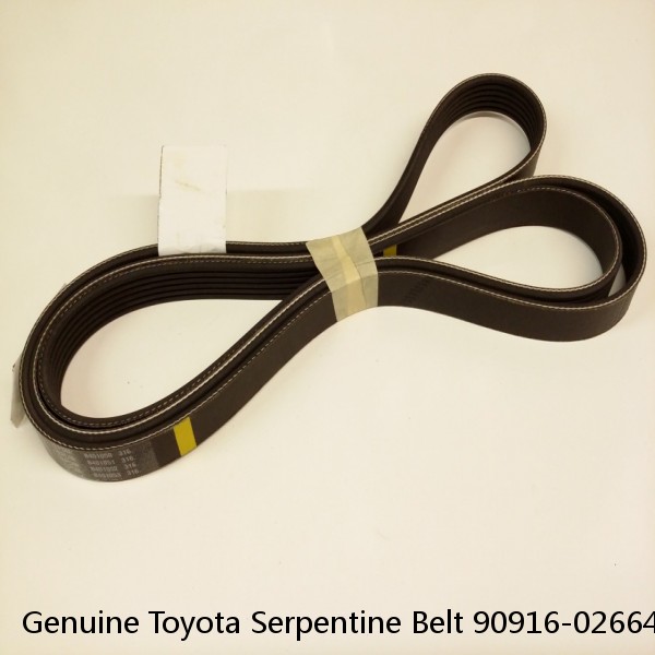 Genuine Toyota Serpentine Belt 90916-02664 (Fits: Toyota) #1 small image