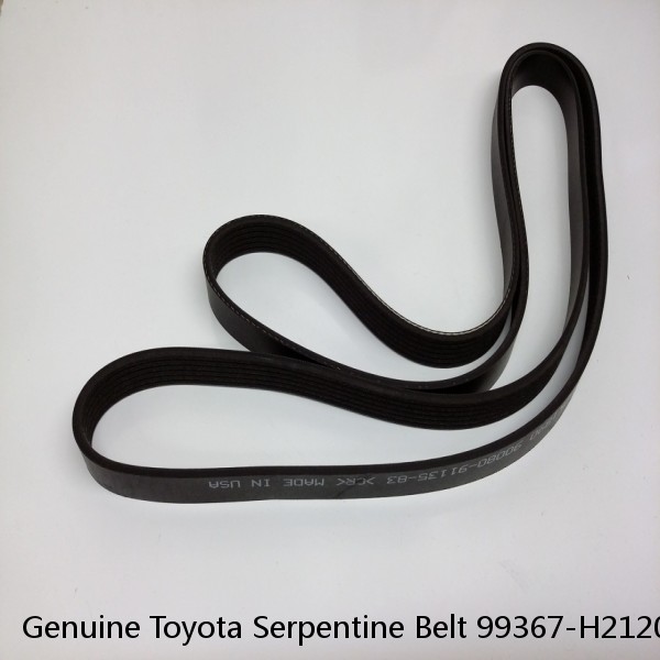 Genuine Toyota Serpentine Belt 99367-H2120 #1 small image