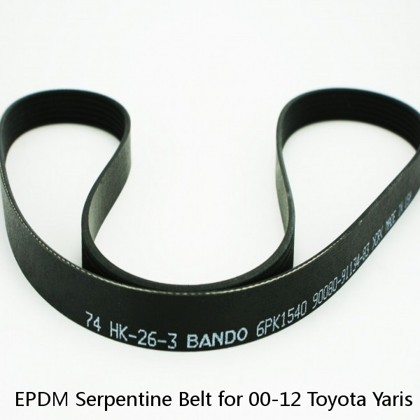 EPDM Serpentine Belt for 00-12 Toyota Yaris Echo Hatchback DOHC 1.5L l4 4PK1180 (Fits: Toyota) #1 small image