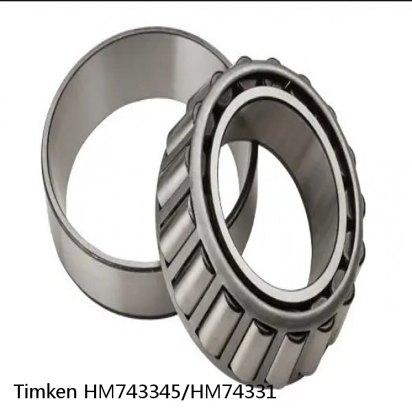 HM743345/HM74331 Timken Tapered Roller Bearings #1 image