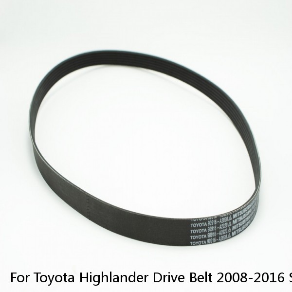 For Toyota Highlander Drive Belt 2008-2016 Serpentine Belt 7 Rib Count (Fits: Toyota) #1 image