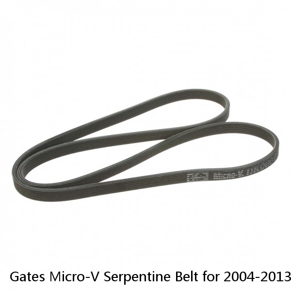 Gates Micro-V Serpentine Belt for 2004-2013 Chevrolet Silverado 1500 5.3L fy #1 image