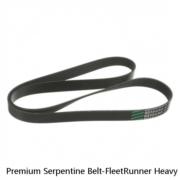 Premium Serpentine Belt-FleetRunner Heavy Duty Micro-V Belt Gates K080690HD #1 image