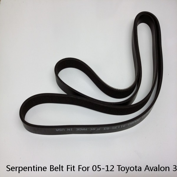 Serpentine Belt Fit For 05-12 Toyota Avalon 3.5L Camry Sienna K070822 MOCA EPDM (Fits: Toyota) #1 image