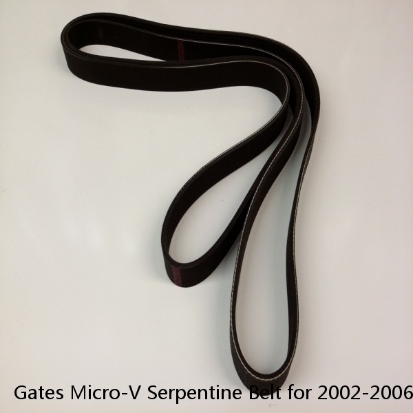 Gates Micro-V Serpentine Belt for 2002-2006 Toyota Camry 2.4L L4 Accessory ml (Fits: Toyota) #1 image